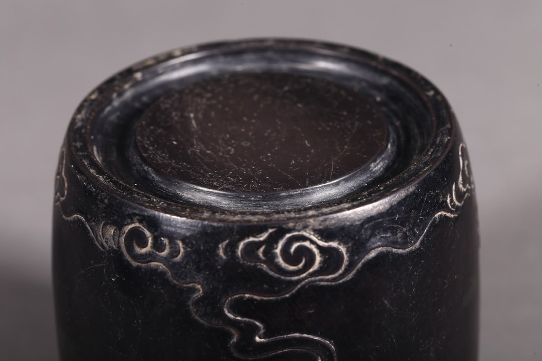 Duan Stone Beast Pattern Inkstone - 4