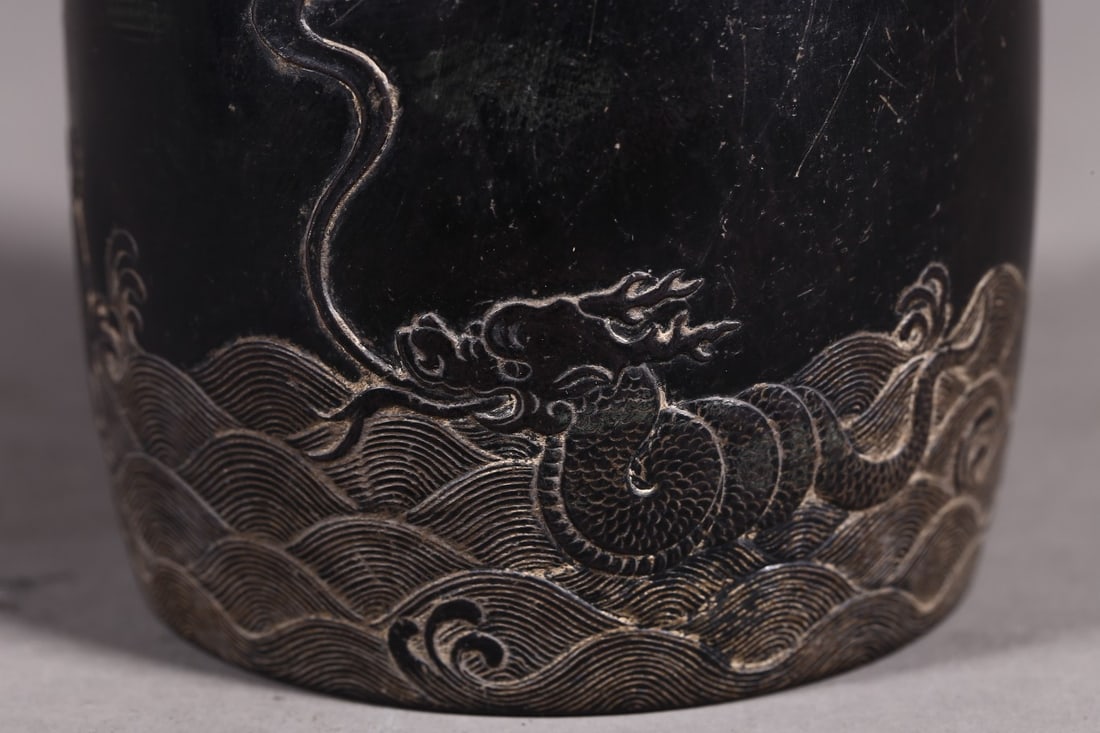 Duan Stone Beast Pattern Inkstone - 6