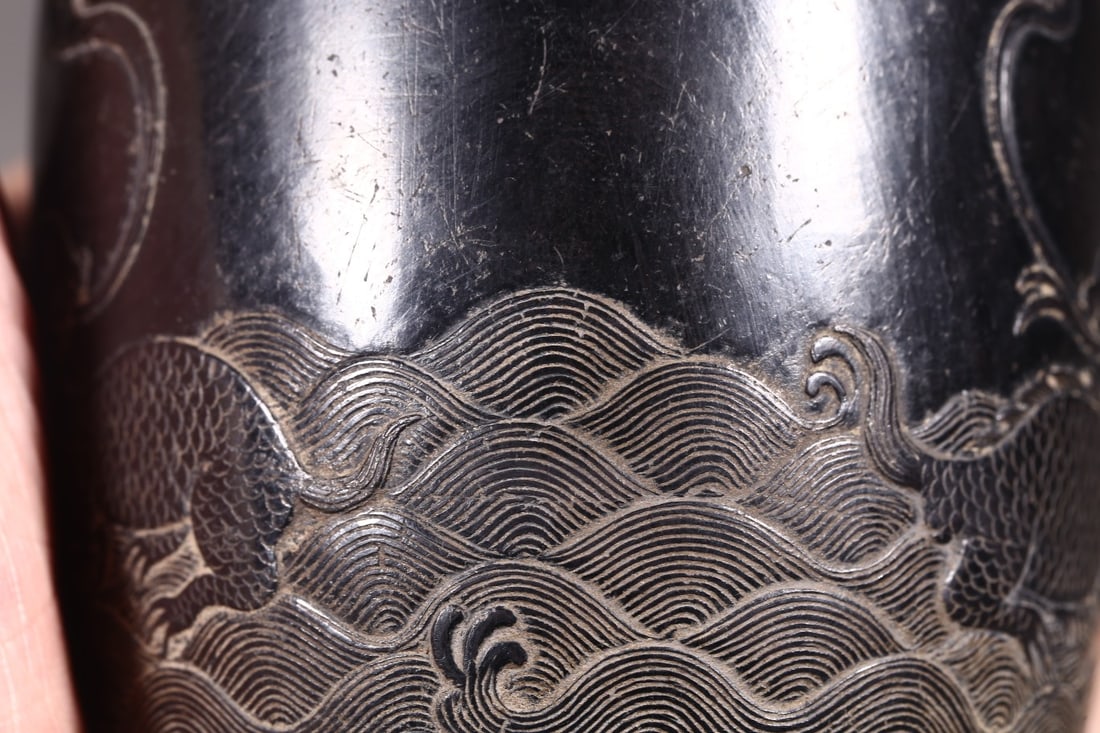 Duan Stone Beast Pattern Inkstone - 8