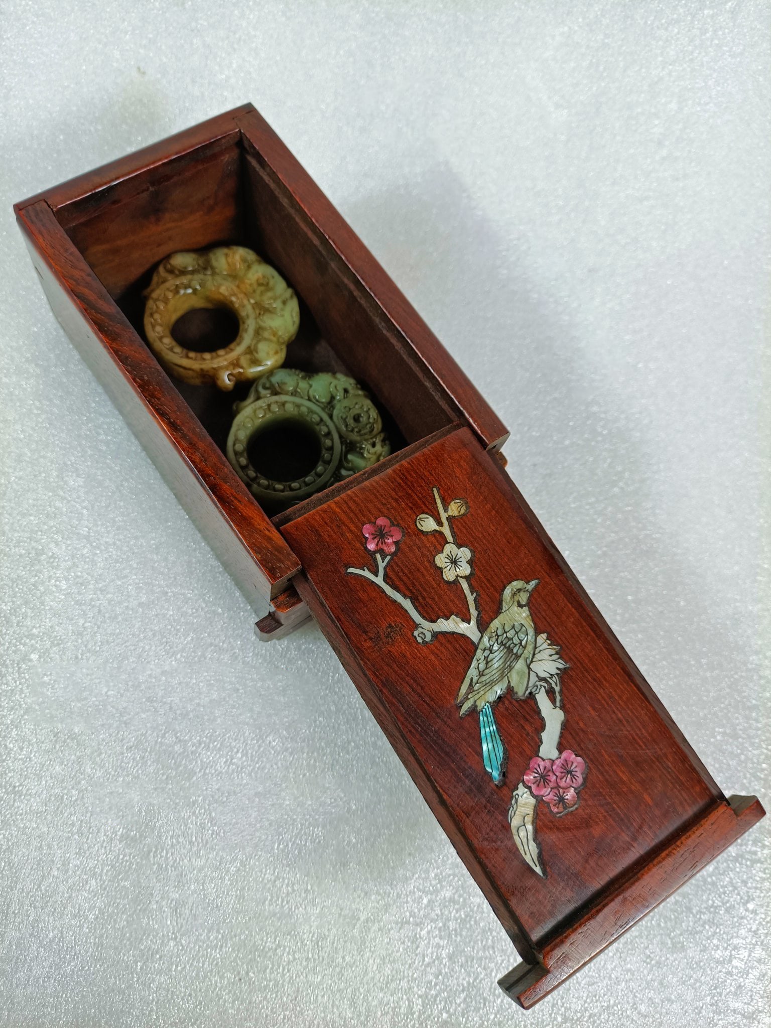 Hetian jade thumb ring - 2