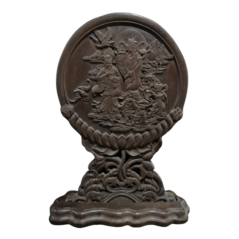 Ebony Carved Screen (1 of 9)