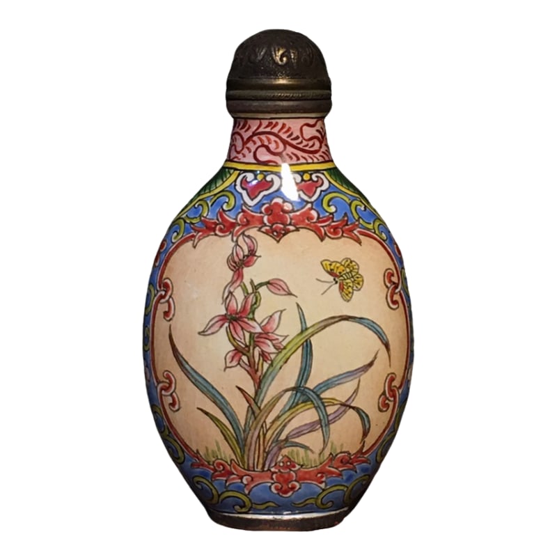 Cloisonné Enamel Snuff Bottle (1 of 10)