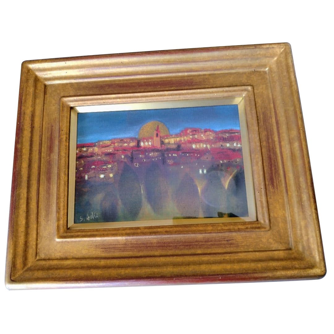 Oil painting by Aoki Seiichi. (1 of 8)