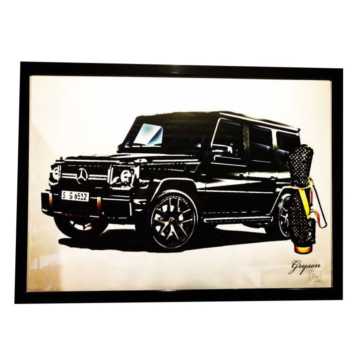 Gryson Art 3L Gelandewagen Vuitton Homage Parody Art: Gryson Art 3L Gelandewagen Vuitton Homage Parody Art It is very popular among international celebrities, top models, fashion bloggers, and entertainers. In overseas TV series and movies, such as "Goss