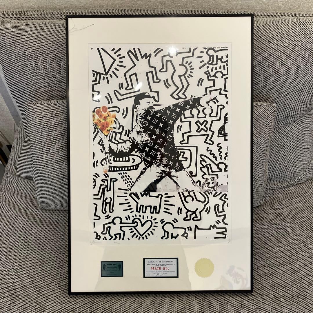 Death NYC, Banksy, Van Gogh, Louis Vuitton artworks. (1 of 6)