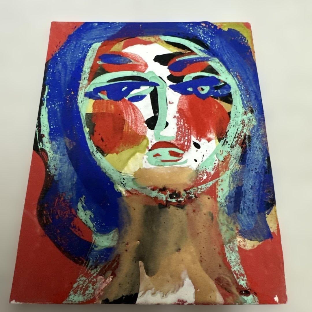 Oil Painting by Asao Mizuno, 1972: Oil Painting by Mizuno Asa, 1972 Oil on Canvas Year of Creation: 1972 Artist: Mizuno Masa (Mizuno Asa) Size F0: 180 mm x 140 mm Freight: 1.International Freight: Foreign shipping charges are determine