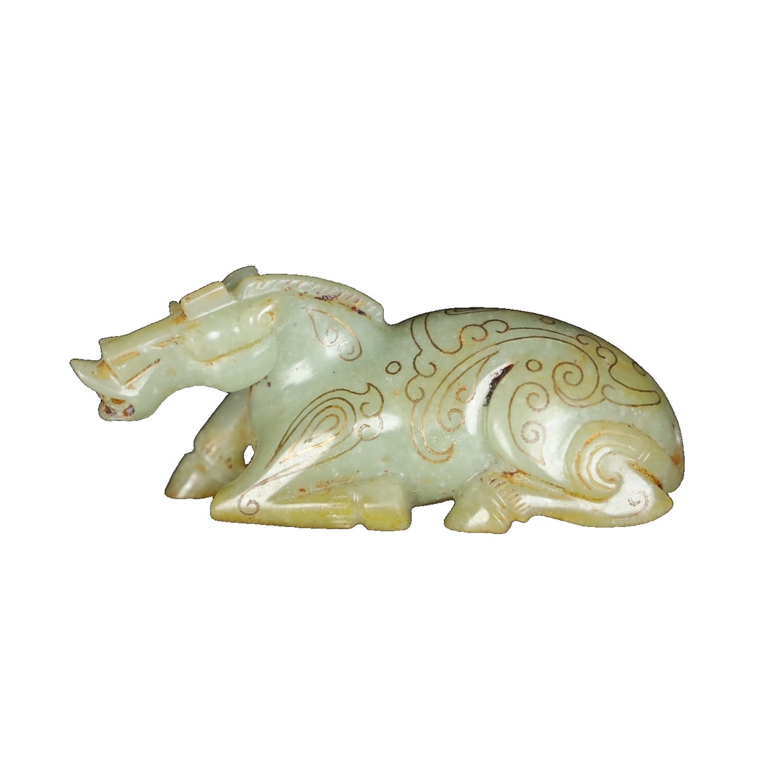 Hetian jade horse (1 of 10)
