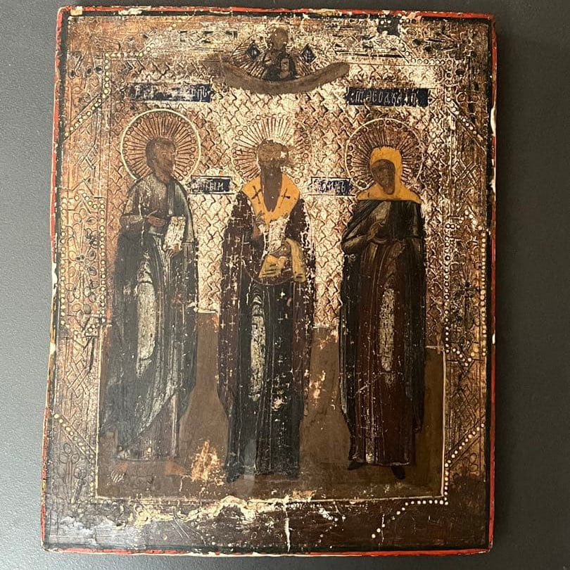 Rare Russian Orthodox Antique Icon (1 of 16)