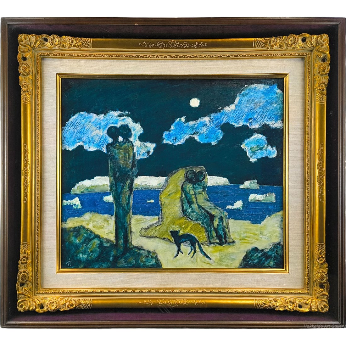 Kunimatsu Noboru, "Hyojin (B)" Oil Painting (1 of 10)