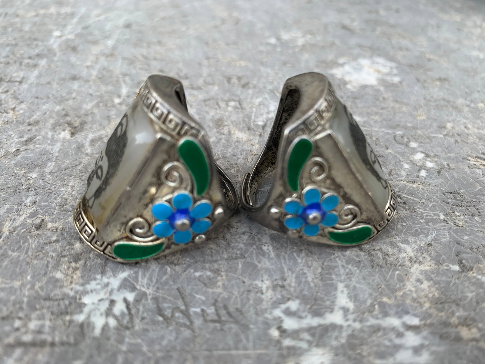 Hetian Jade Buddha Ring - 7