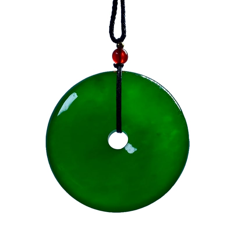 High Ice Old Jade Peace Buckle (1 of 7)