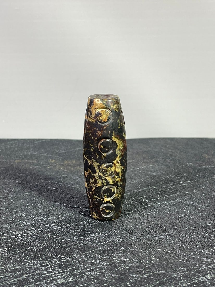 Meteorite Dzi Bead - 2