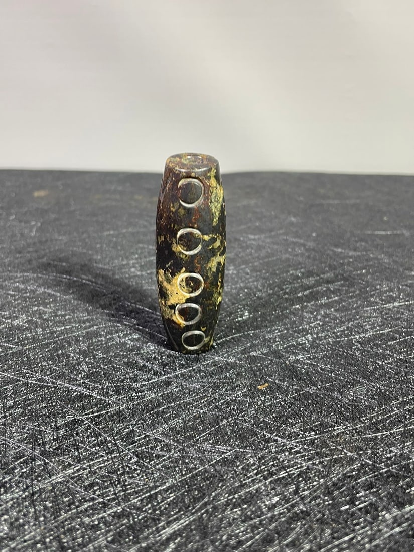 Meteorite Dzi Bead - 4