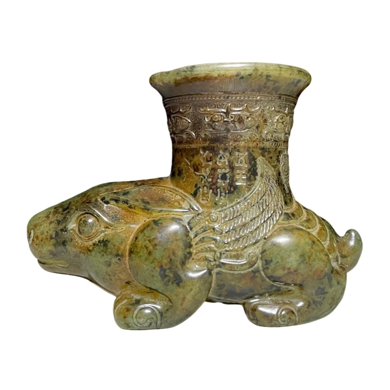 Ancient Jade Rabbit Cup (1 of 10)