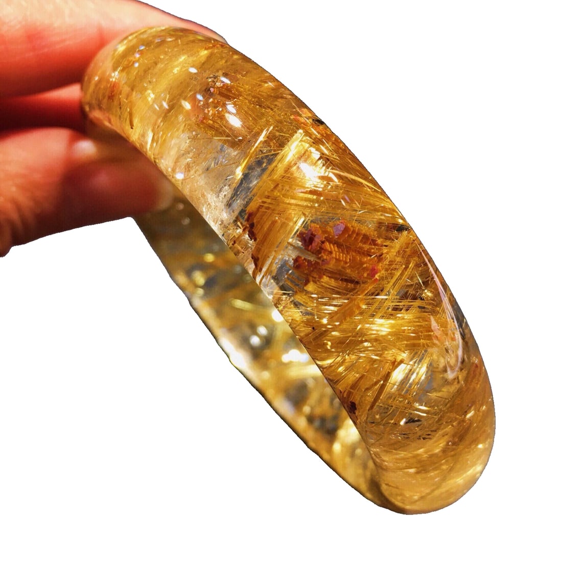 Vintage Rutilated Quartz Bracelet (1 of 7)