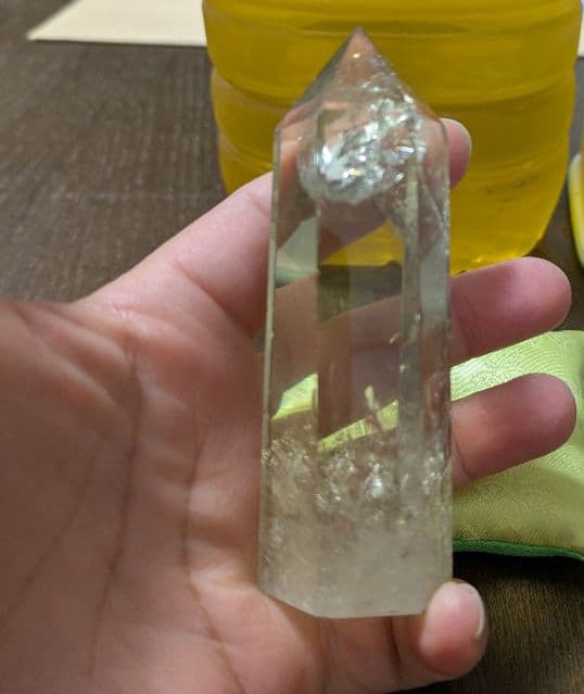Yellow Citrine Hexagonal Tower - 3