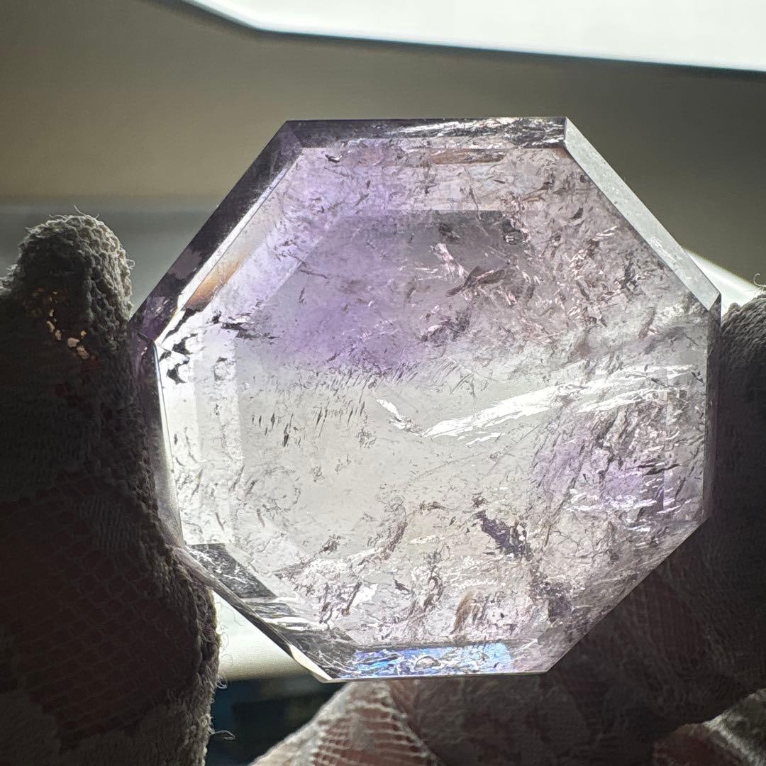 Amethyst and Citrine Octagonal Shape - 2