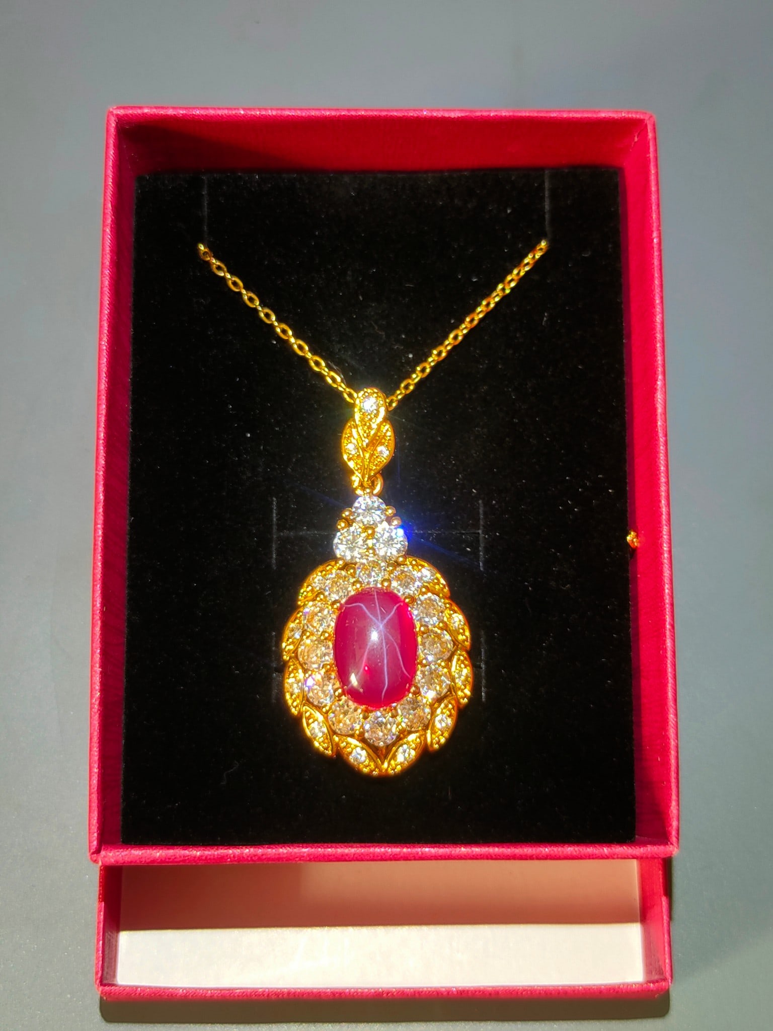 Silver Gilt Diamond Jewelry Set - 3