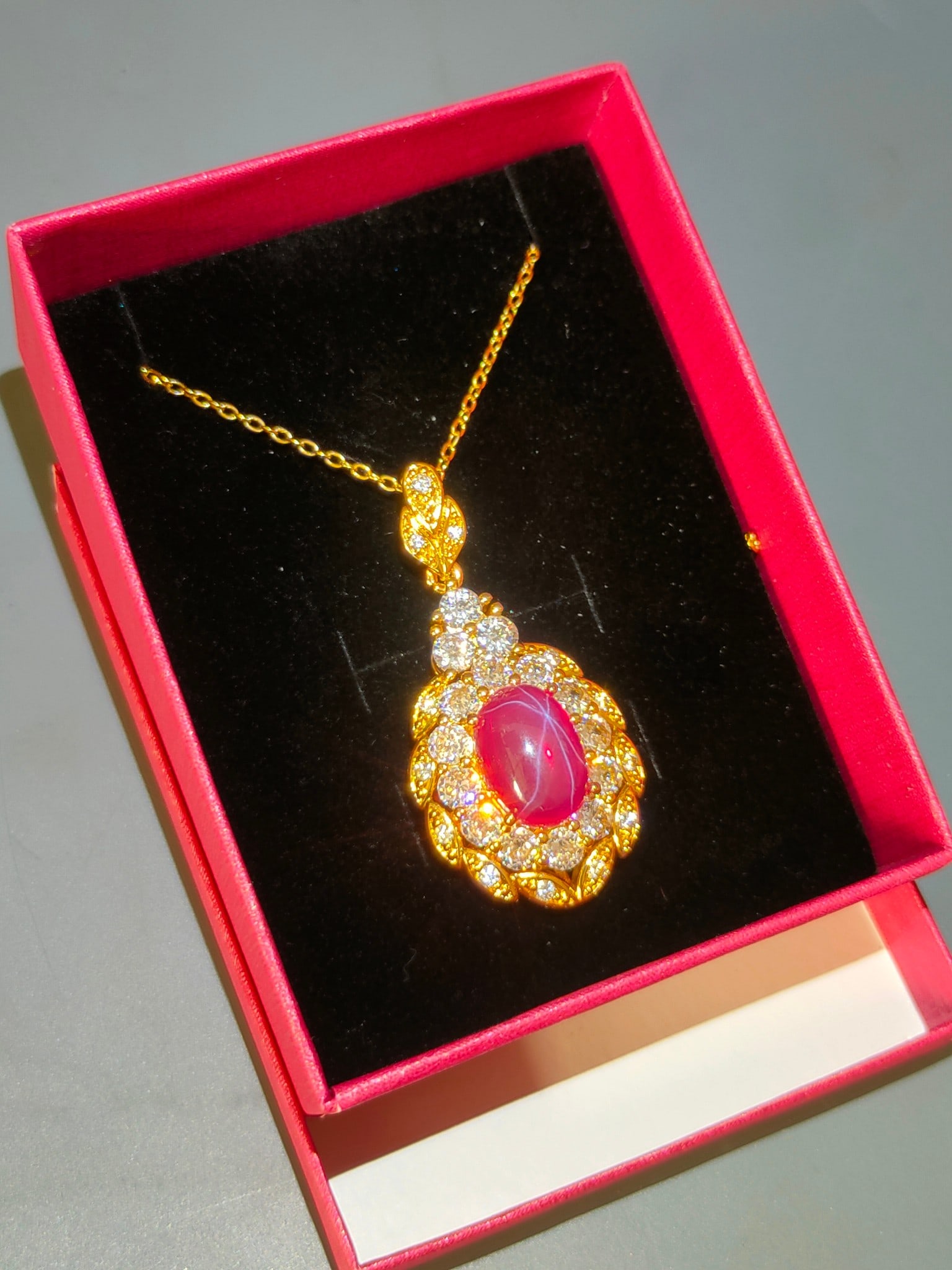 Silver Gilt Diamond Jewelry Set - 5