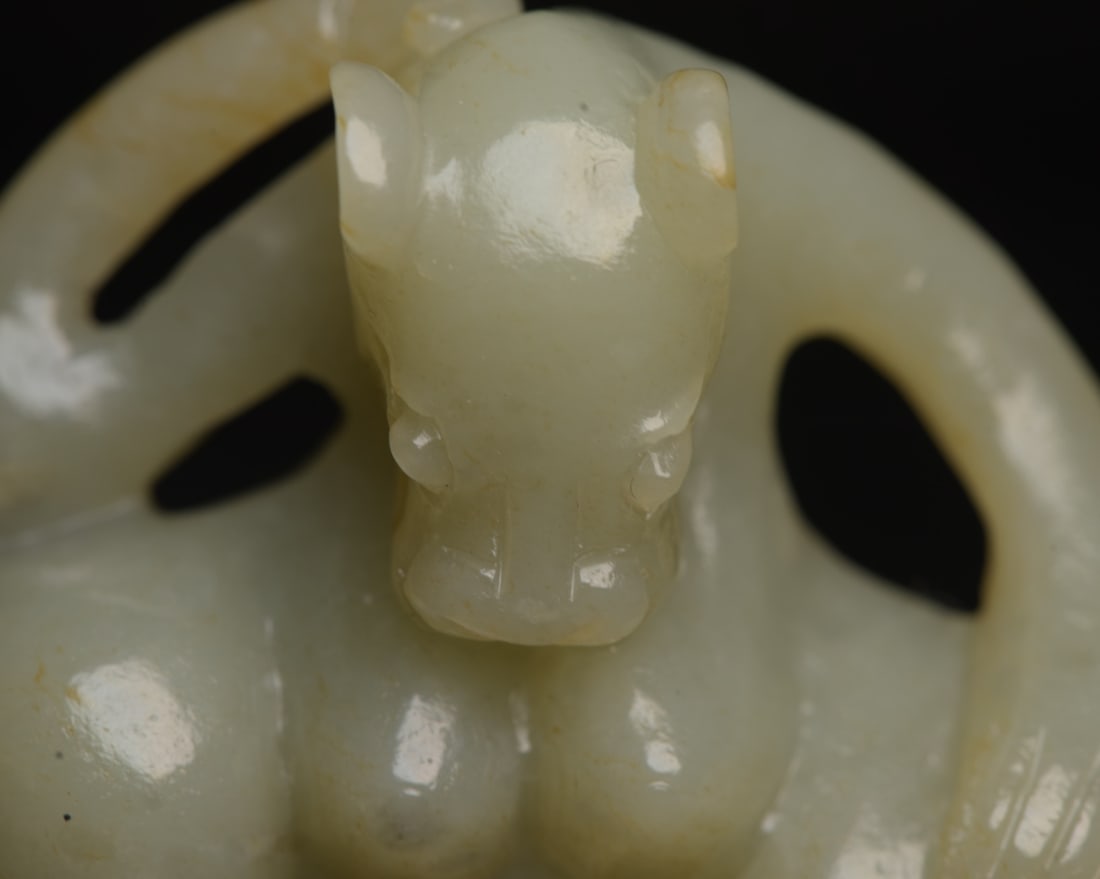Hetian Jade Bear - 7