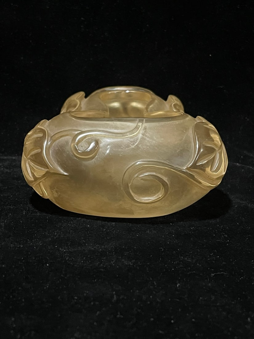 Crystal Leaf Pattern Brush Washer - 2