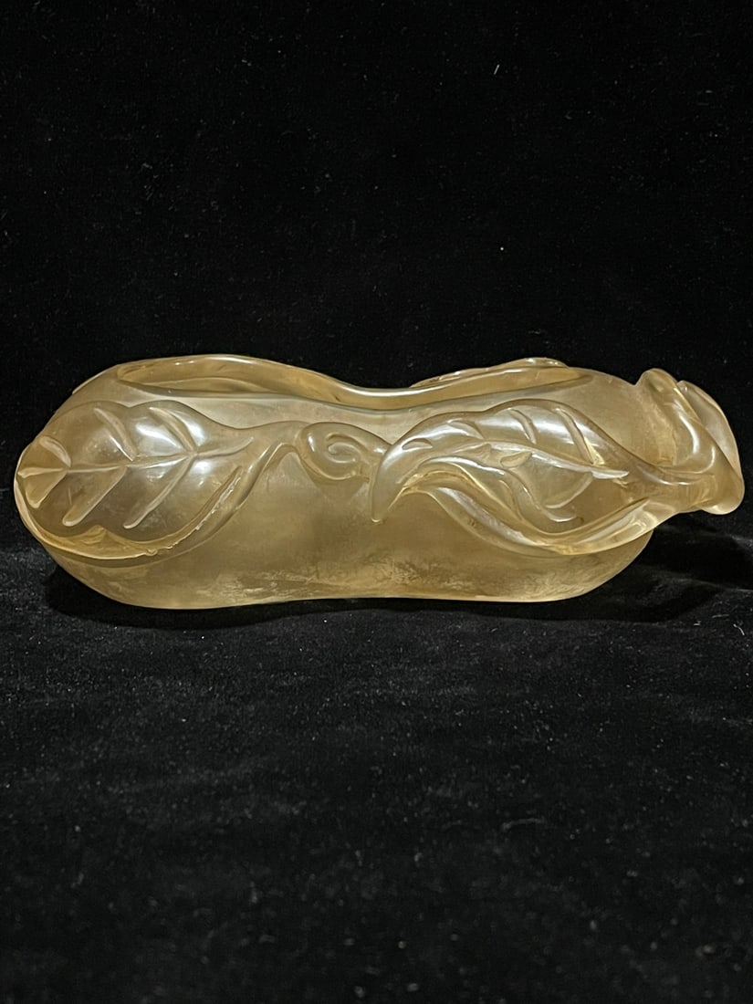 Crystal Leaf Pattern Brush Washer - 3