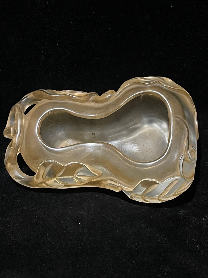Crystal Leaf Pattern Brush Washer - 5