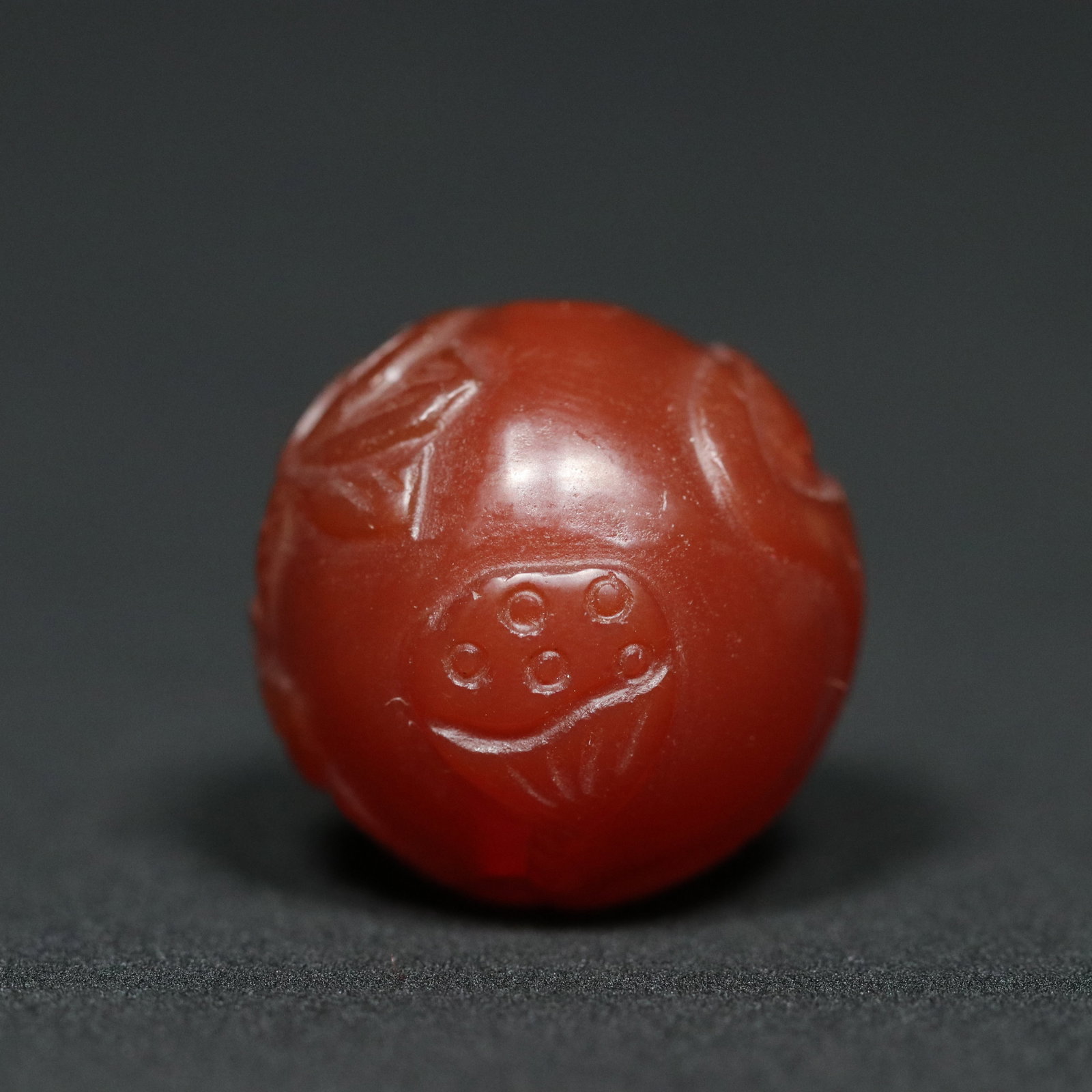 Old Agate Relief Bead - 2