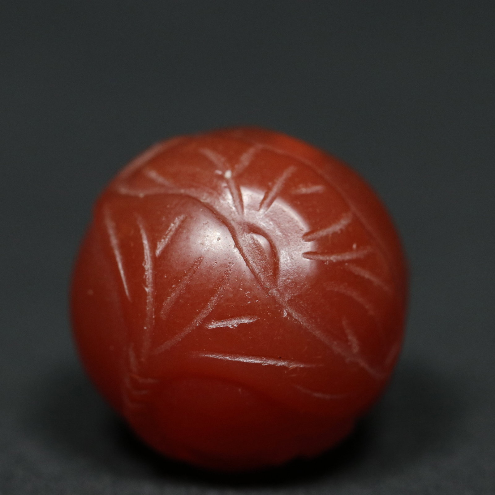 Old Agate Relief Bead - 9
