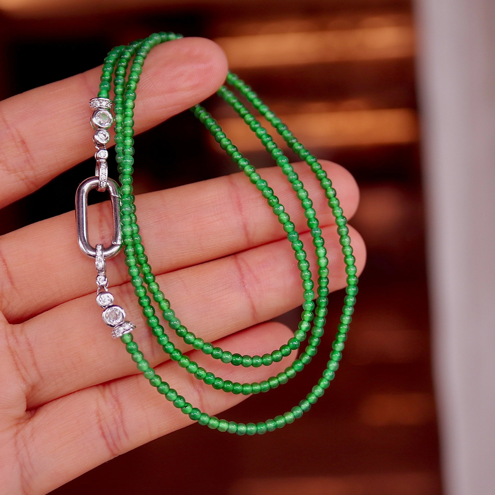 Natural jadeite multi-wear jewelry (1 of 9)