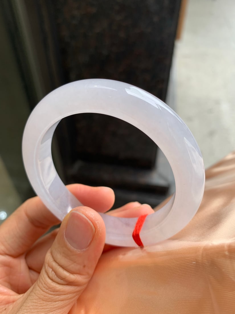 Ice Jadeite Bangle - 10