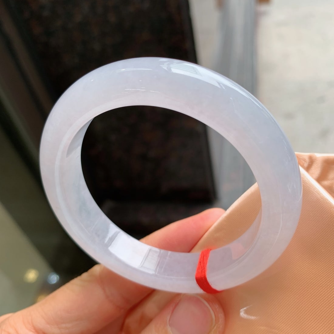 Ice Jadeite Bangle - 3