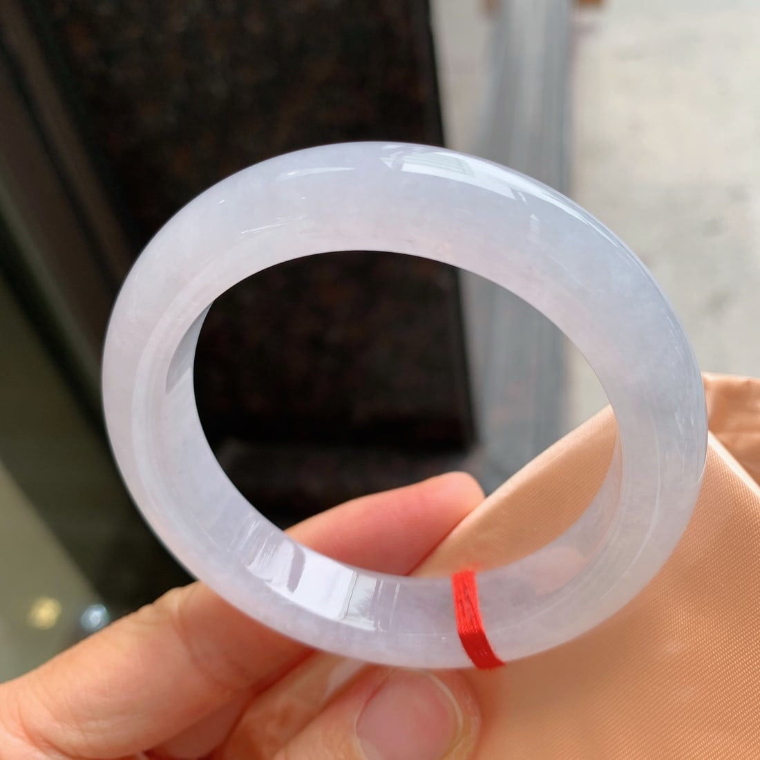 Ice Jadeite Bangle - 5