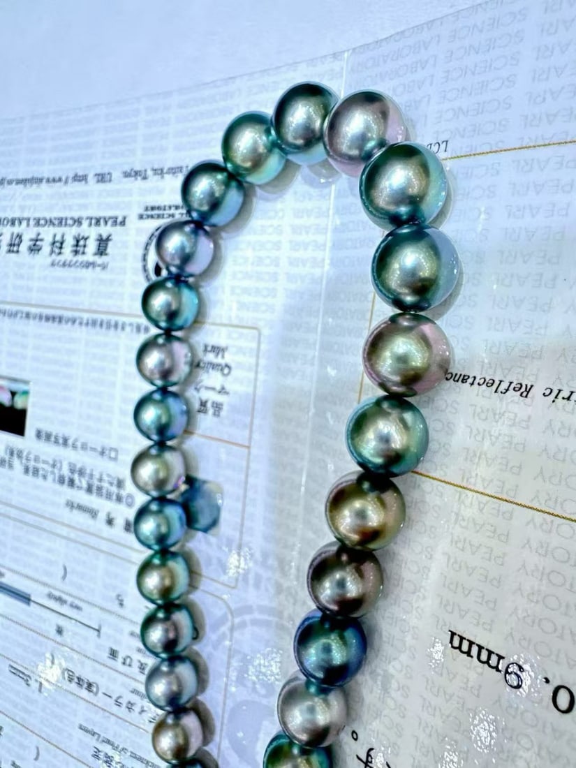 Natural Pearl Necklace (1 of 6)