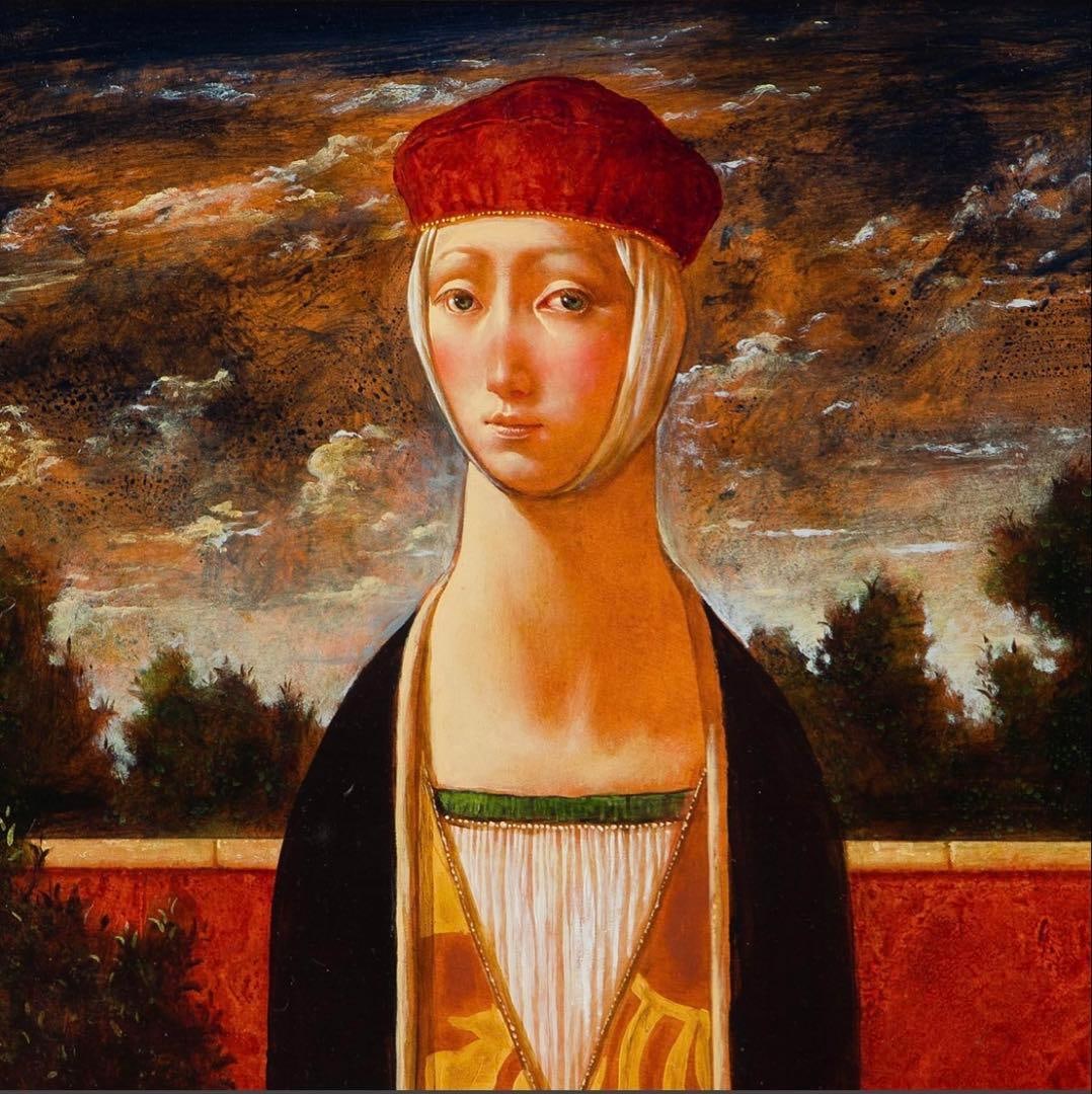 Yoshioka Masato, Shukufuku no Hi, Oil and Tempera - 4