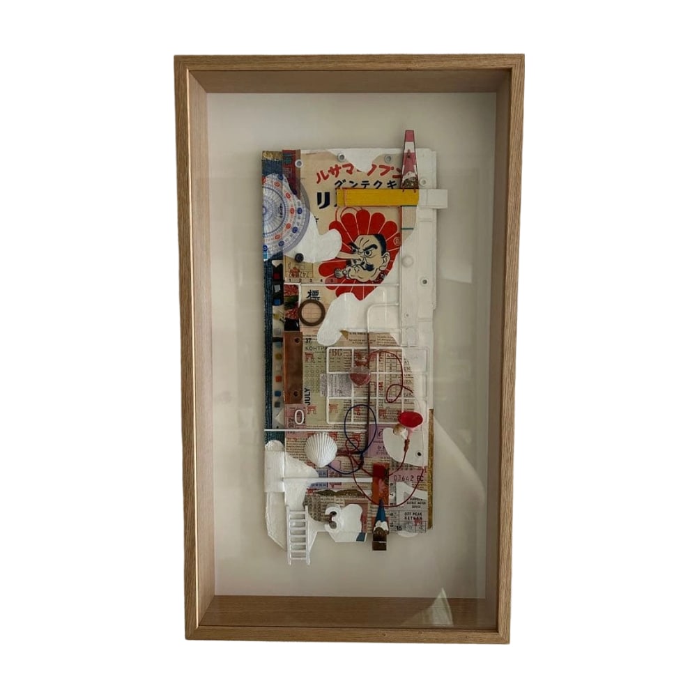 3D Relief Collage Art Wall Decoration, Framed, Decorative Painting (1 of 13)
