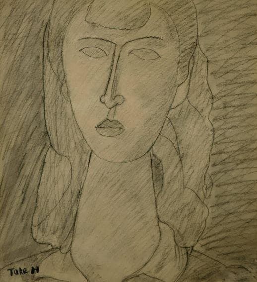 Hayashi Takeshi "Portrait of a Lady" No. 3 | Order of Culture Recipient - 2