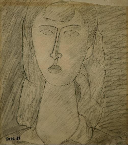 Hayashi Takeshi "Portrait of a Lady" No. 3 | Order of Culture Recipient - 4