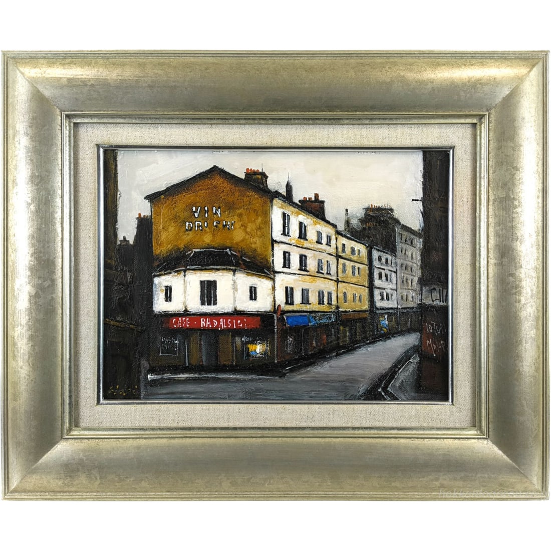 Takahashi Eisei "Machi" Oil Painting (1 of 6)