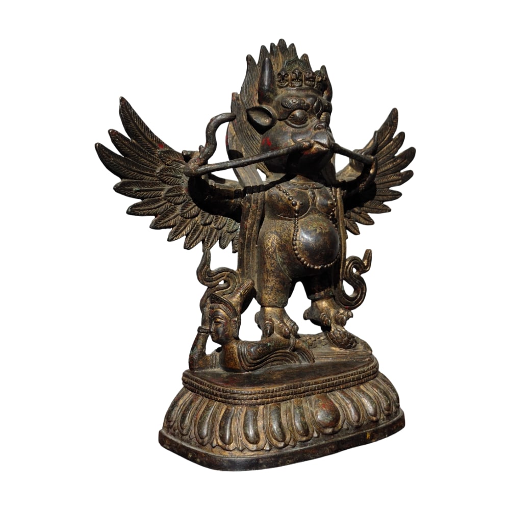 Gilded Bronze Garuda Statue (1 of 10)