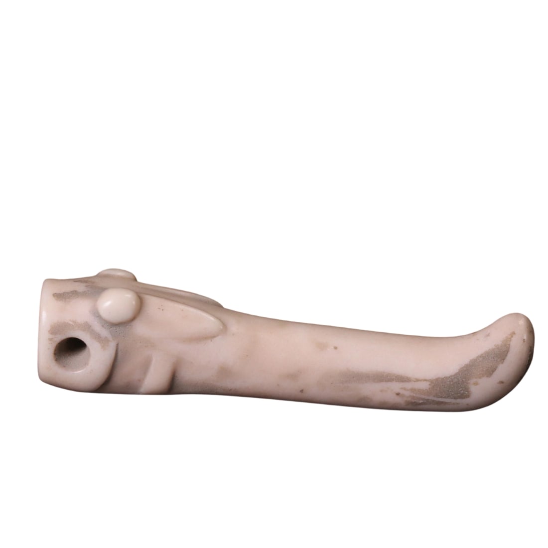 Jade Cultural Pendant: This jade cultural pendant is exquisitely crafted with smooth lines, showcasing the superb craftsmanship of traditional jade carving. The jade is warm and lustrous, making it suitable for collection