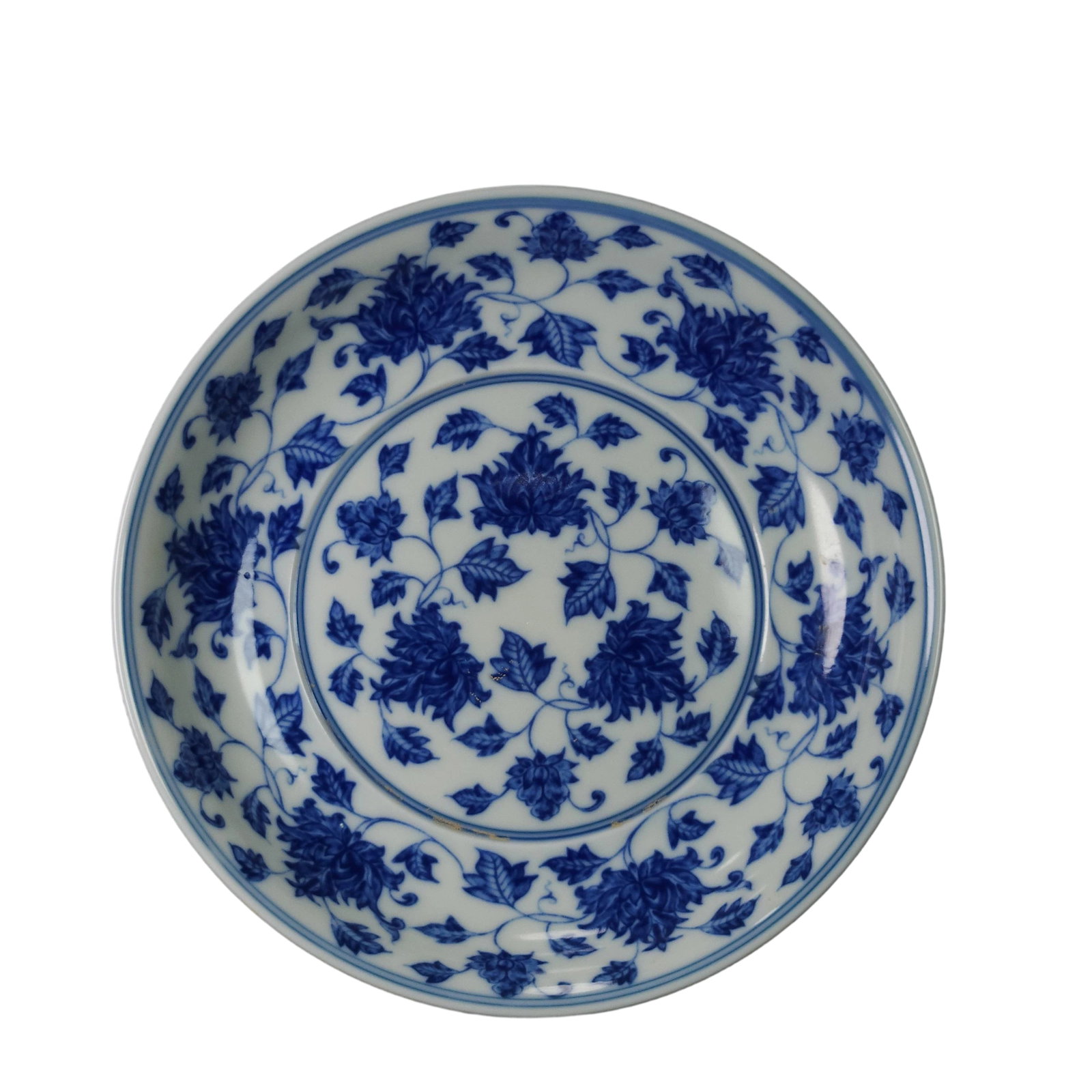 Ming Dynasty Chenghua Floral Scroll Plate (1 of 10)