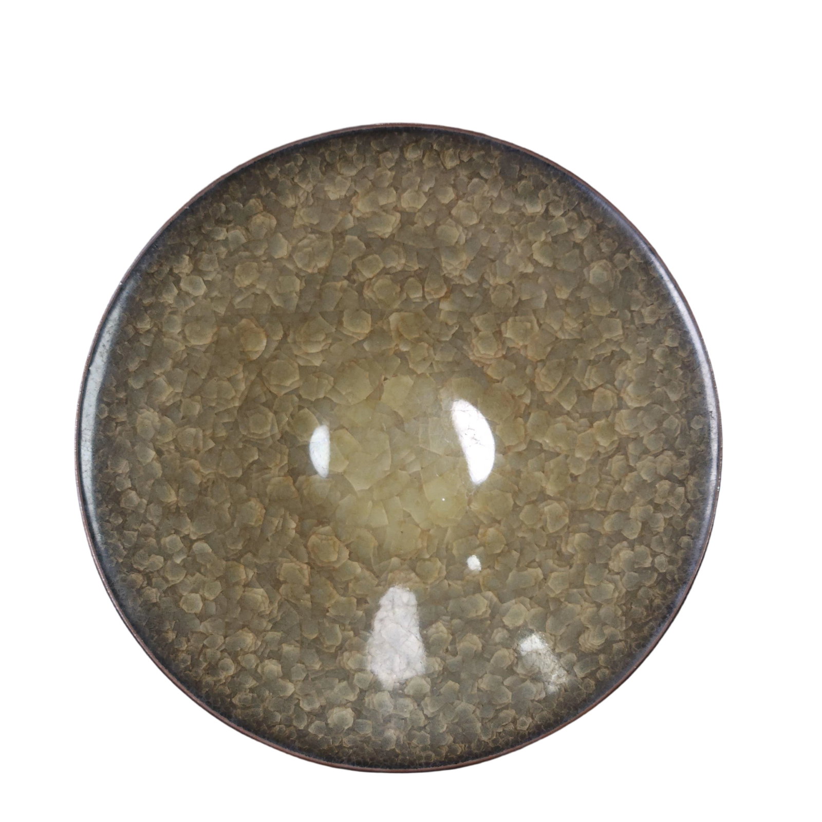 Song Dynasty Official Kiln Ice Crackle Glaze Douli Bowl (1 of 10)