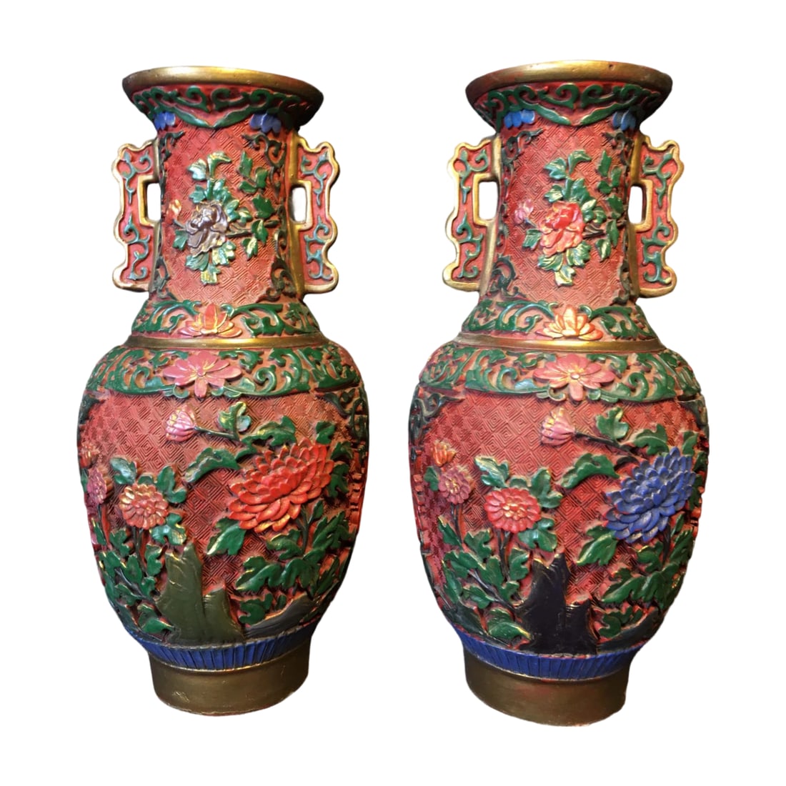 Lacquer Painted Vase (1 of 10)