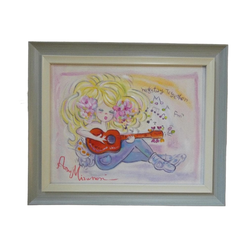 Mizumori Ado "Figure" Oil Painting, Size F6: Title Painting Oil Painting Figure Mizumori Ado "Figure" Signed Framed Hand-painted F6 Description Work approximately 41 x 32 cm Frame approximately 51 x 41.5 cm This is a hand-painted work, not a pri