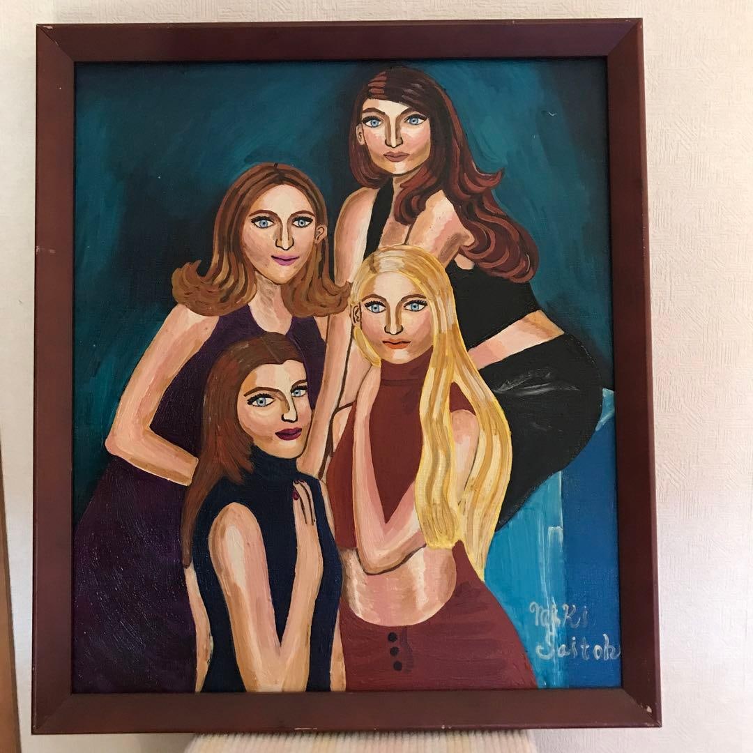 Mode Oil Painting, F10 Size: Title Oil Painting Mode Description This is a work by a female artist featured in the Art Yearbook. Size: F10 With wooden frame Dimensions (including frame): Height approximately 57 cm, Width approxim