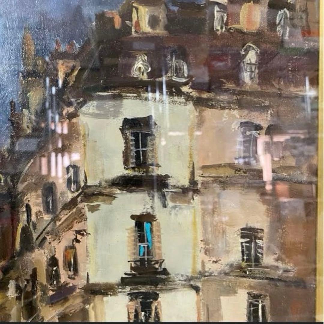 Makito Taiji "Machikado Rue RicheR PARIS" Oil Painting - 5