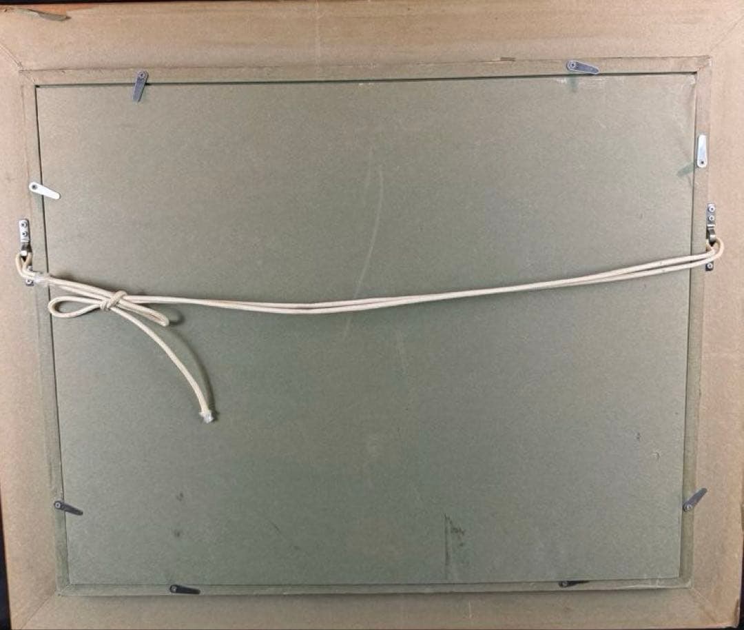 Matsuoka Katsu "Soshun" Original Oil Painting 1975 - 4
