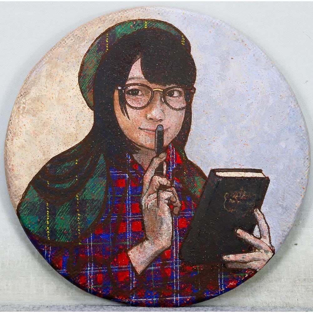 Itagaki Takumi, "Diary," Acrylic Painting, Executed in 2017. (1 of 6)
