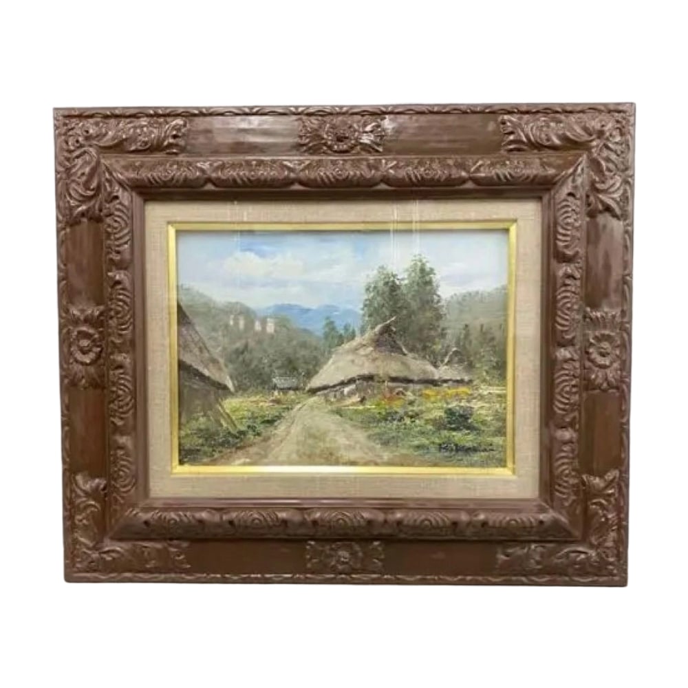 Komai Keizaburo, "Chichibu Sanroku," oil on canvas. (1 of 10)